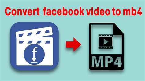 convertidor facebook a mp4|Facebook Video Downloader Online